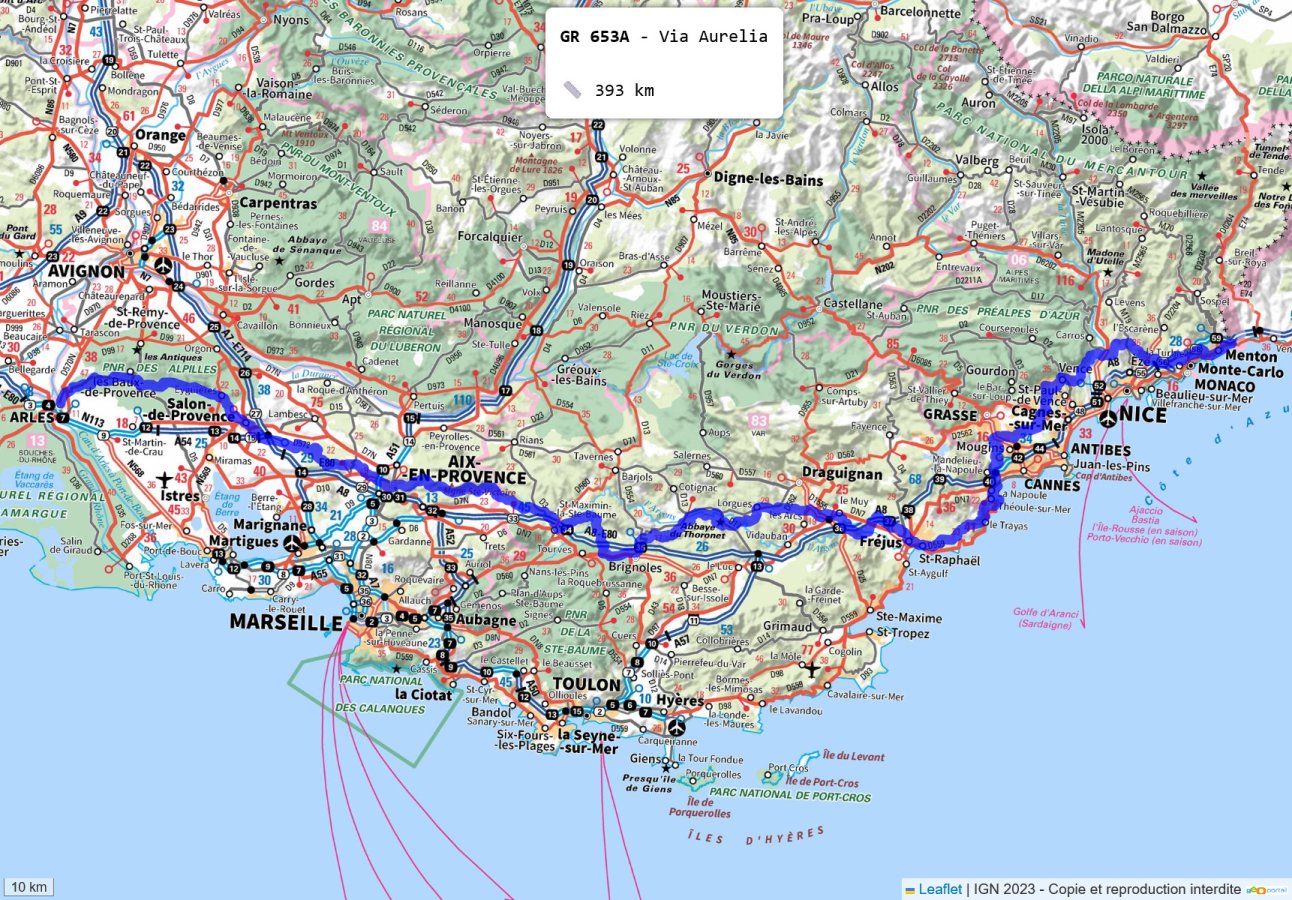 Via Aurelia (GR 653A)