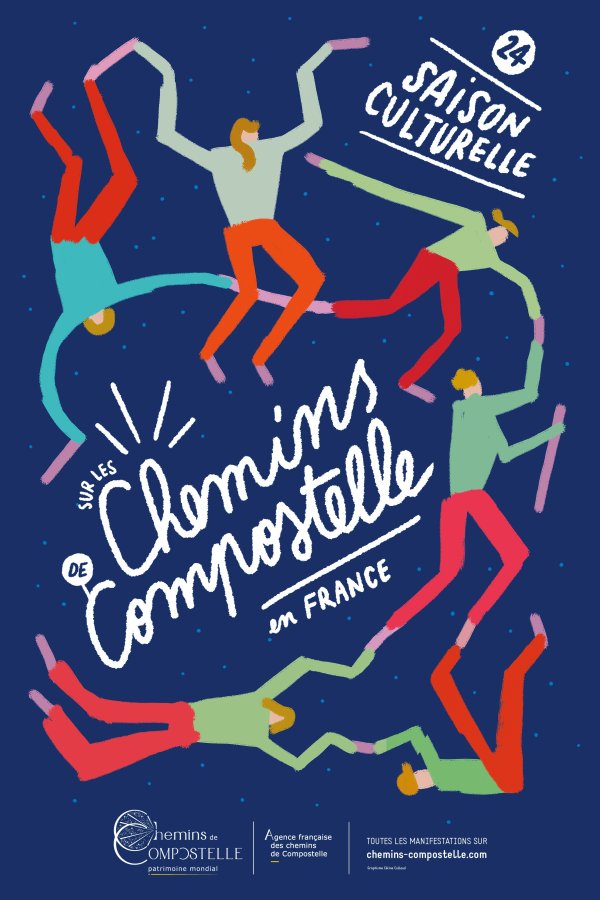 Le programme de la Saison culturelle 2024 des Chemins de Compostelle Le programme de la Saison culturelle 2024 des Chemins de Compostelle