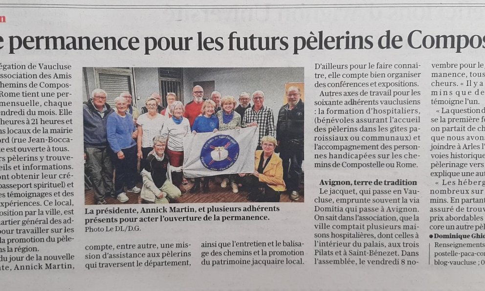 Article Presse Avignon Inauguration 2024