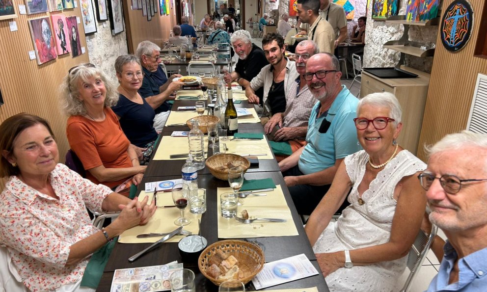 Repas Nice 23 Septembre _ Table de Jorge