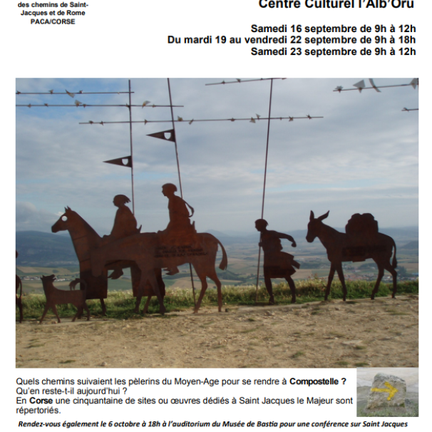 BASTIA Exposition Compostelle Corse 20B