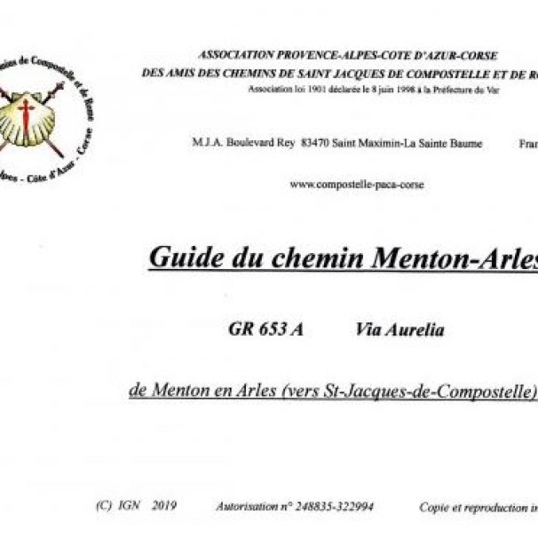 GUIDE SUR PAPIER DU GR653A VIA AURELIA
