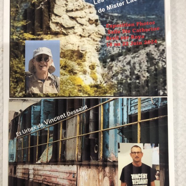AFFICHE EXPO PHOTO BREIL sur ROYA