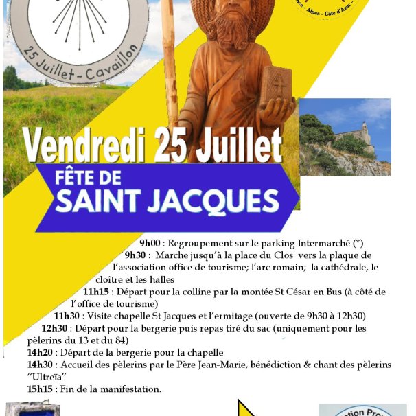 Fêtons St Jacques à Cavaillon