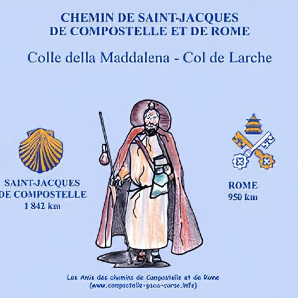 2025 Plaque Jacquaire Col de Larche - Colle della Maddalena