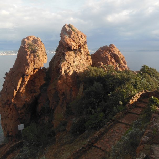 Rochers rouges de Theoule-sur-Mer