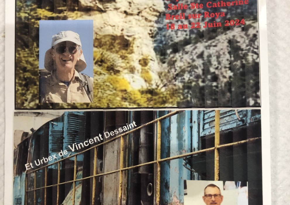 AFFICHE EXPO PHOTO BREIL sur ROYA