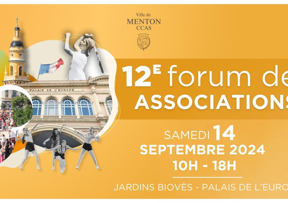 Forum des associations à Menton, 2024