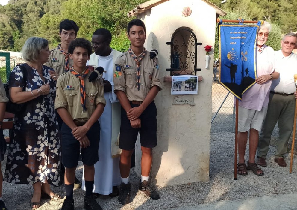 Inauguration de l'Oratoire de la manda