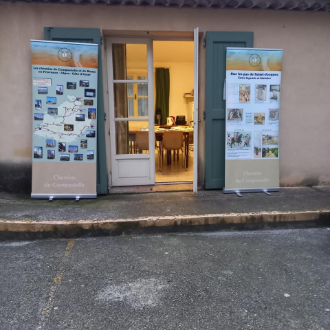 Entrée de la permanence de Vence 5/11/24