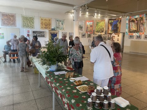Buffet expo Arles photographies