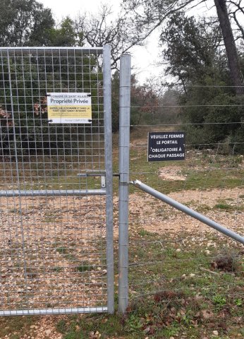 Entrée domaine St-Hilaire