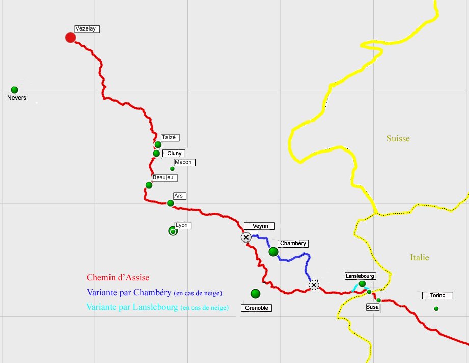 Chemin d’Assise (France)