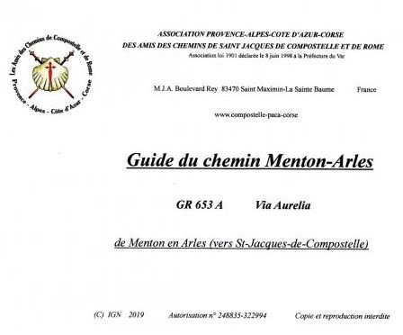 GUIDE SUR PAPIER DU GR653A VIA AURELIA