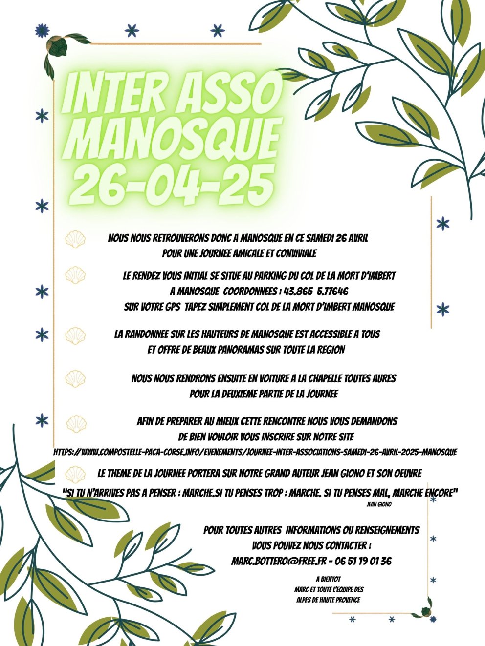 Programme manosque