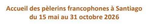 Webcompostella 2026 Santiago