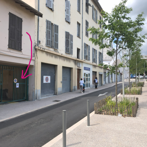 Entree Permanence Nice Rue Grammont