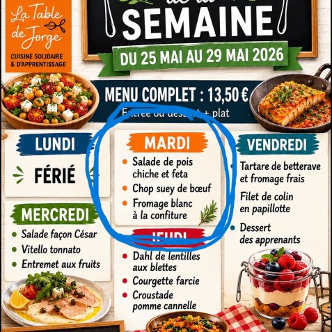 Repas Jacquaire du 26 05 2026