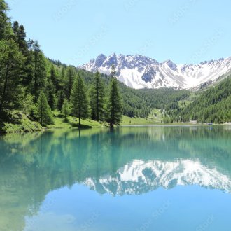 Lac de l’Orceyrette (Hautes-Alpes)