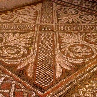 Abbaye Notre-Dame de Ganagobie mosaïque