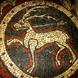 Abbaye Notre-Dame de Ganagobie mosaïque