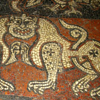 Abbaye Notre-Dame de Ganagobie mosaïque