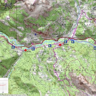 Carte des Thuiles à Champanastaïs