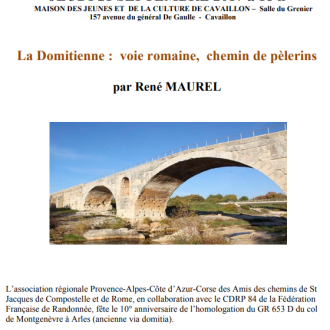 84 CAVAILLON CONFERENCE DOMITIENNE