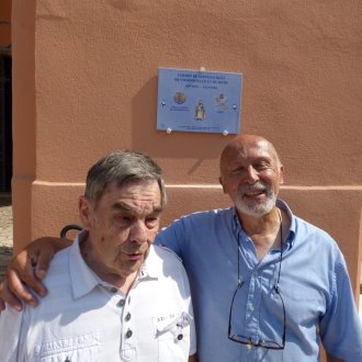 Le Past Président Jean-Paul et le Re s p o nsable Aspremont Pierre
