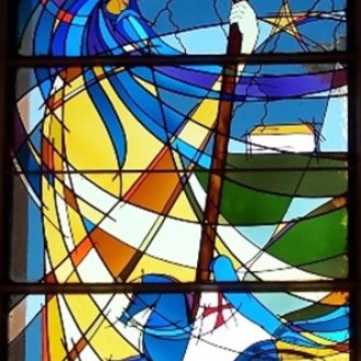 vitrail saint Jacques Aspremont