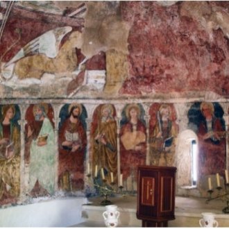 Fresque Saint-Jacques, Favalello.