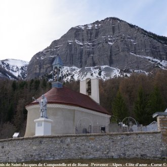 Dos de la chapelle