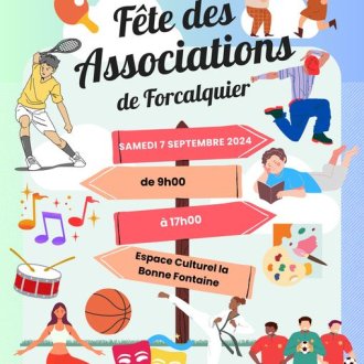 FORCALQUIER Fete des Associations 2024