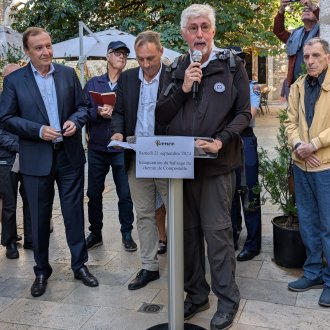 Intevention de Marc UGOLINI (c)Mairie de Vence