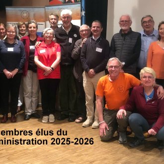 Conseil Administration - Membres élus - 2025-2026