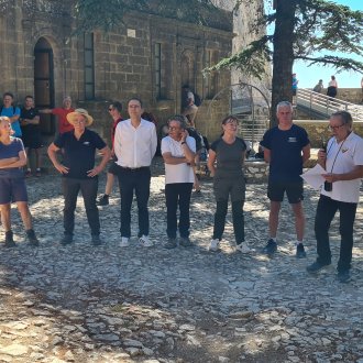 Inauguration plaque donateurs Prieuré Sainte Victoire