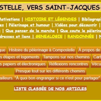 Vers Compostelle Site de Pierre SWALUS