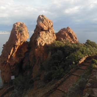 Rochers rouges de Theoule-sur-Mer