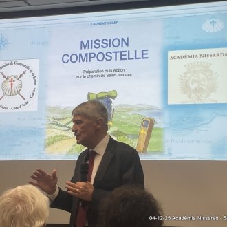 Intervention de Laurent SOLER "Mission Compostelle"