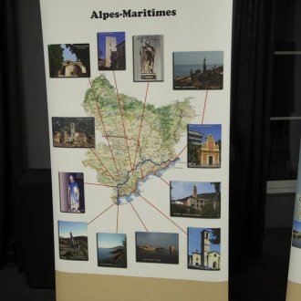 Kakemono Alpes-Maritimes des Amis de Saint-Jacques