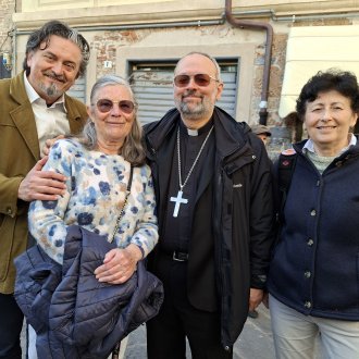 Une partie de la delegation de PACA-Corse a Albenga
