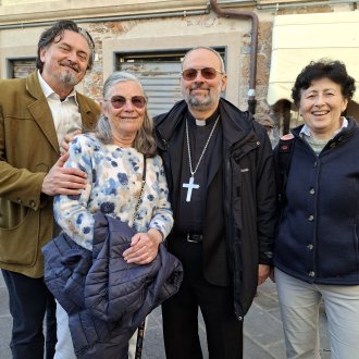 Une partie de la delegation de PACA-Corse a Albenga