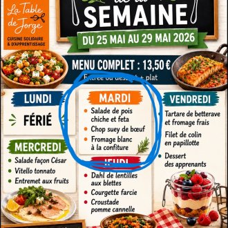 Repas Jacquaire du 26 05 2026