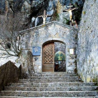 Entrée grotte Sainte Marie-Madeleine
