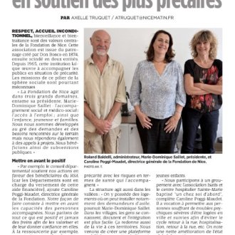 Nice-Matin 2026 Fondation de Nice
