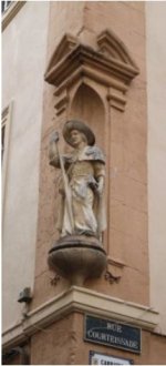 Saint Jacques à l'angle des rues Courteissade et de Nazareth Aix