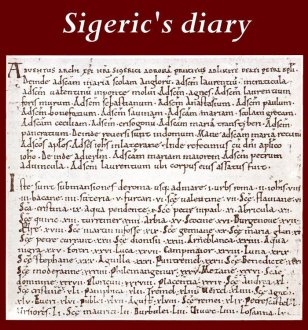 Manuscrit de Sigéric